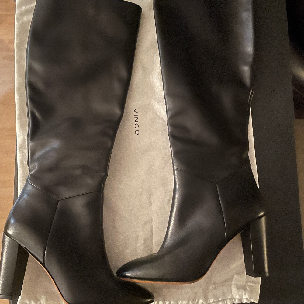 Vince high heel boots